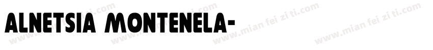 Alnetsia Montenela字体转换